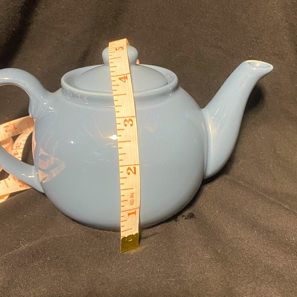 Teapot Blue ceramic glazed teapot - Picture 9 of 10